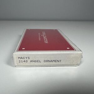 Reed & Barton Macy’s Exclusive 1st in Series Angel Ornament Silverplate NEW